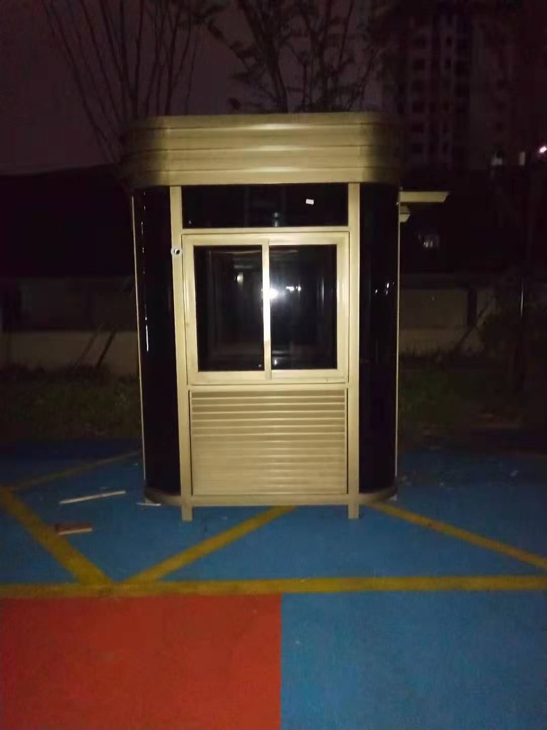 保安亭钢制保安亭配置-继桂岗亭(图1)