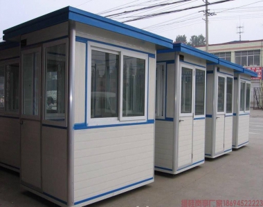 岗亭制造商定制嘉兴保安岗亭交付-【继桂建