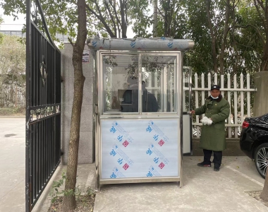 发嘉兴不锈钢岗亭