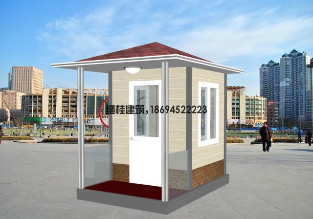 为什么成品岗亭要喷漆？(图1)