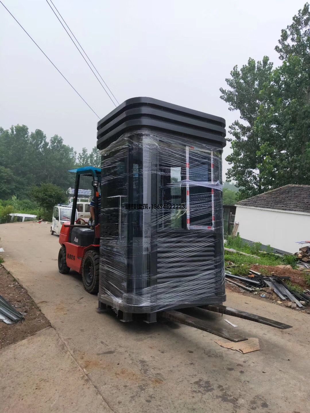 钢结构岗亭制作工艺流程(图2)